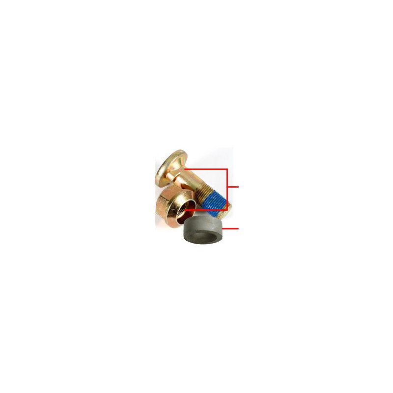 NIB TYPE BOLT/NUT/BUSH=HOWARD