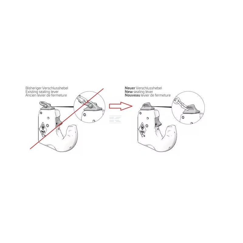 Waltershield Lower Linkage Hook Repair Kit 1202396