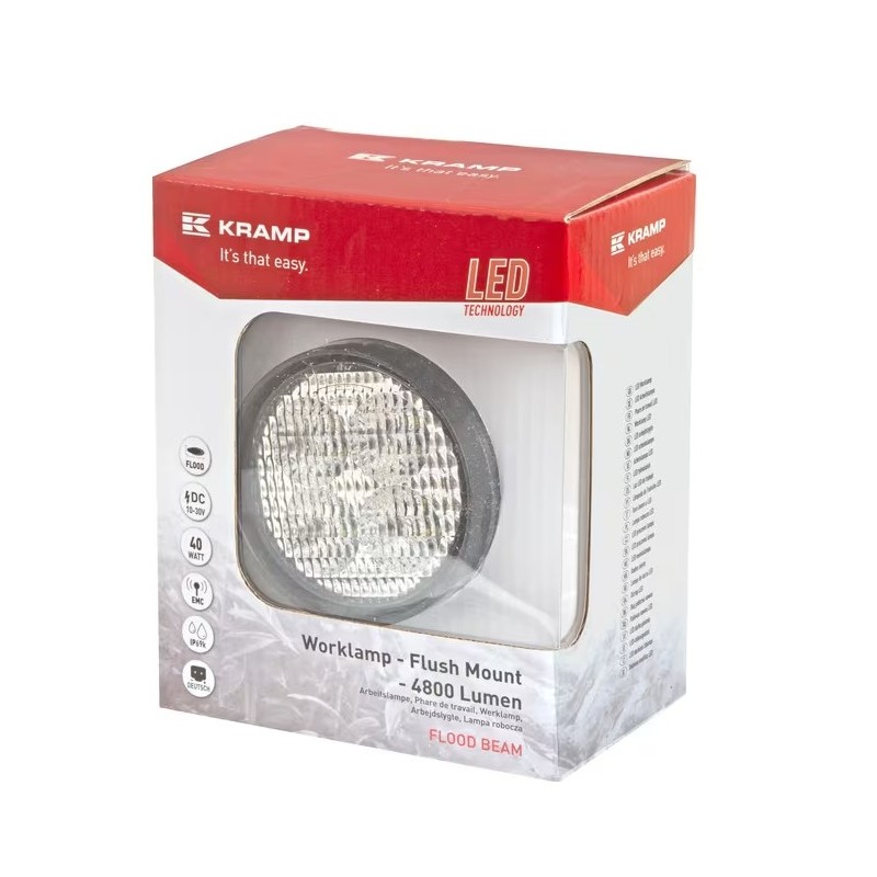 Work Light Led Round 4800lm 40W LA10429