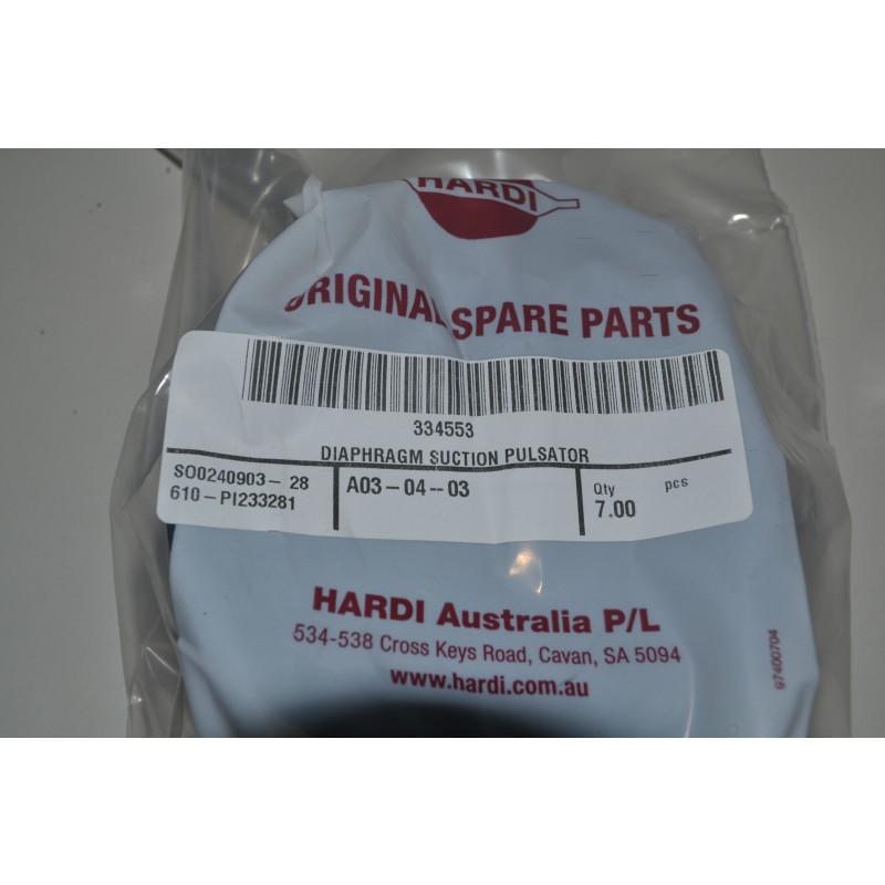 Hardi Pump Sunction Pulsator Cap