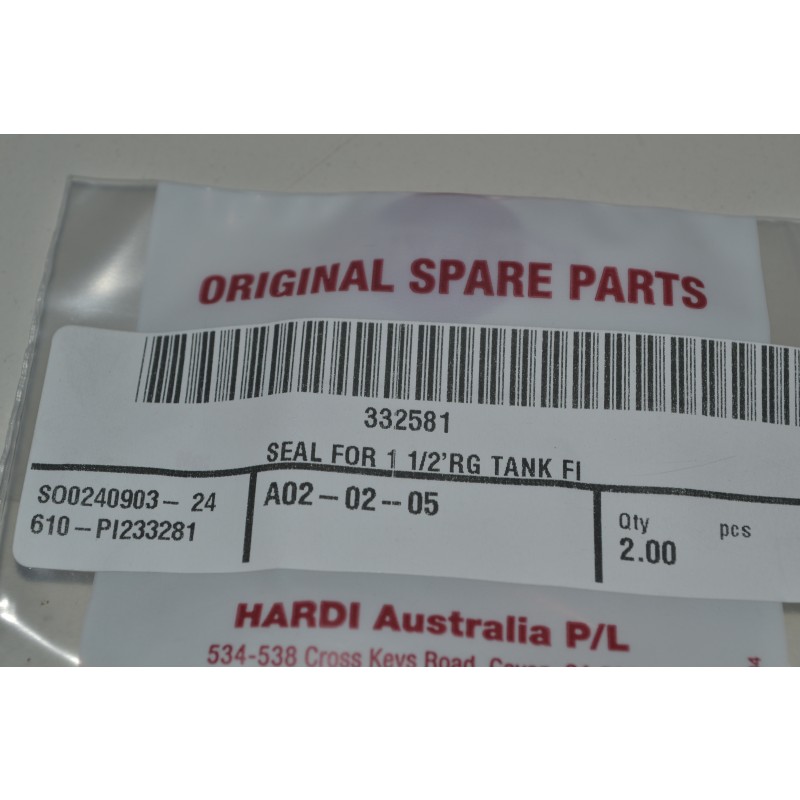 Hardi Tank Drain Cap Washer