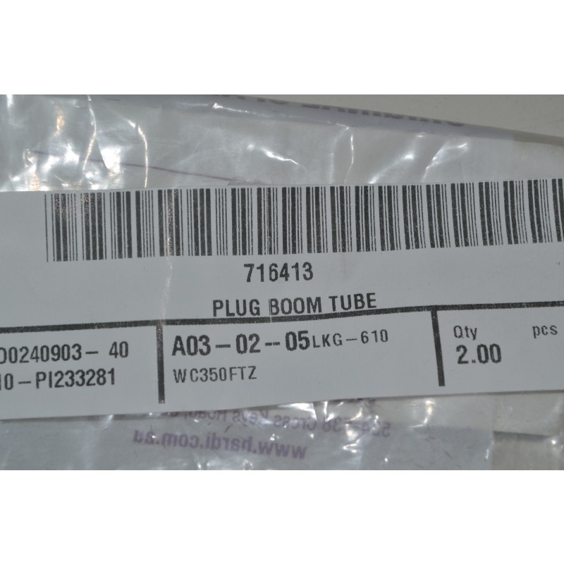 Hardi Plug for Nozzle Tube