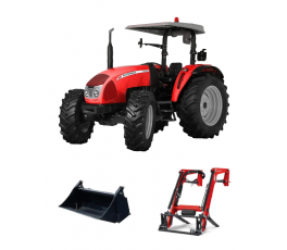 McCormick B-MAX 85 ROPS Loader and 4 in 1