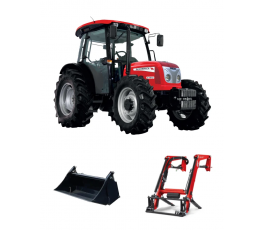 McCormick S-MAX 75 CAB Loader and 4 in 1