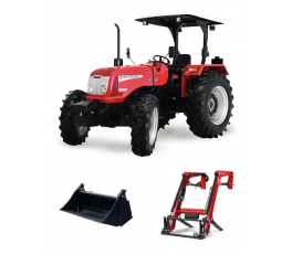 McCormick S-MAX 60 ROPS Loader and 4 in 1